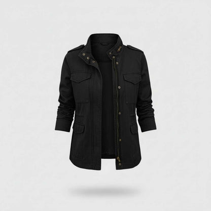 Veste Moderne Femme | Veste à Fermeture Éclair Ajustée